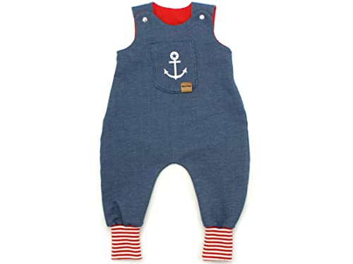 Kleine Könige Baby Strampler Jungen Baby Body · Modell Jeansoptik Jeansjersey Anker Timmy blau, rot-weiß · Ökotex 100 zertifiziert · Größe 62/68 Kleine Könige Baby Strampler Jungen Baby Body · Modell Jeansoptik Jeansjersey Anker Timmy blau, rot-weiß · Ökotex 100 zertifiziert · Größe 62/68 von Kleine Könige