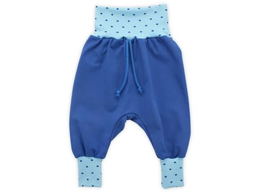 Kleine Könige Pumphose Baby Jungen Hose · Modell Uni Royalblau mit Kordel, Punkte blau · Ökotex 100 Zertifiziert · Größe 110/116 Kleine Könige Pumphose Baby Jungen Hose · Modell Uni Royalblau mit Kordel, Punkte blau · Ökotex 100 Zertifiziert · Größe 110/116 von Kleine Könige