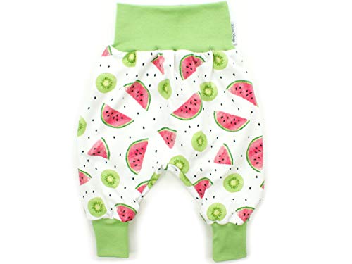Kleine Könige Pumphose Baby Mädchen Hose · Modell Melone Kiwi Fruity, Lemon · Ökotex 100 Zertifiziert · Größe 110/116 von Kleine Könige