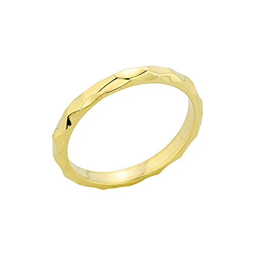 Kleine Schätze - Damen Ring/Verlobungsring/partnerring 9 Karat Gold stapelbar Ring von Kleine Schätze