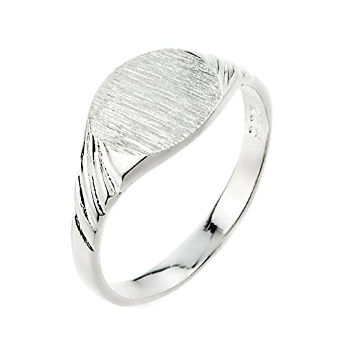 Kleine Schätze Herren Ring/Verlobungsring/partnerring 925 Sterling Silber Zeichenet Siegelring Ring von Kleine Schätze