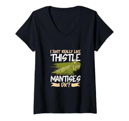 Damen Lieblingstier Kleine Teufelsblume T-Shirt mit V-Ausschnitt Damen Lieblingstier Kleine Teufelsblume T-Shirt mit V-Ausschnitt von Kleine Teufelsblume Designs
