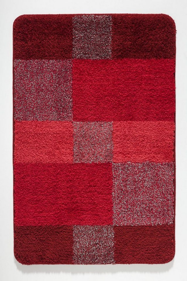 Kleine Wolke Bademantel Kleine Wolke Badteppich JOANA (LBH 60x50x2 cm) LBH 60x50x2 cm rot von Kleine Wolke