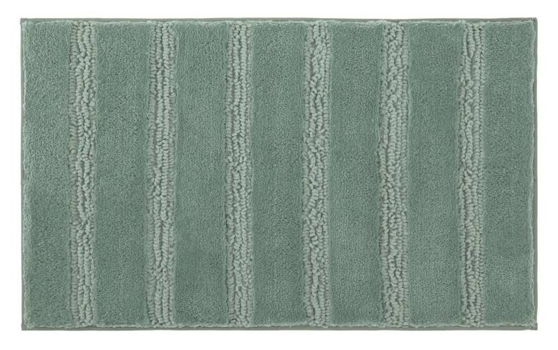 Kleine Wolke Bademantel Kleine Wolke Badteppich MONROVIA LBH 120x70x2.50 cm grün Badematte von Kleine Wolke