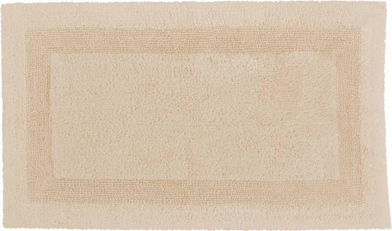 Kleine Wolke Badematte "Arizona" Höhe 16 mm beidseitig nutzbar  fußbodenheizungsgeeignet Badteppich, Uni Farben, mit Bordüre von Kleine Wolke