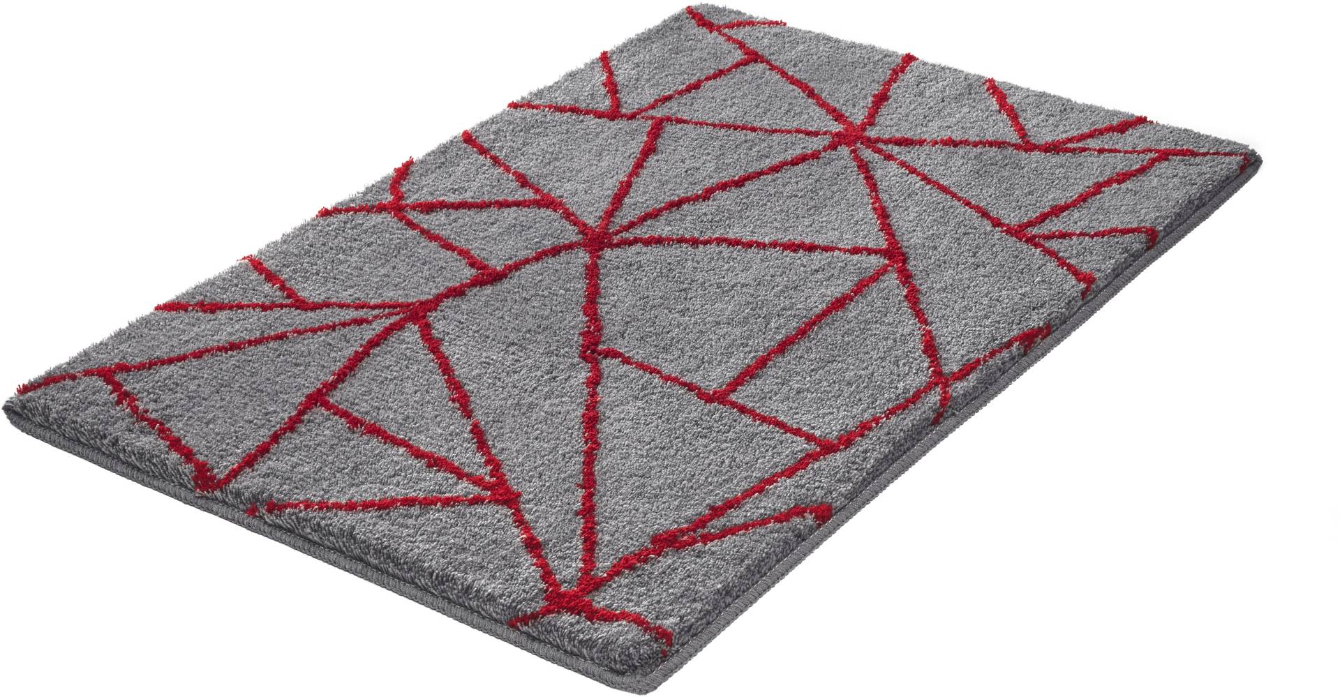 Kleine Wolke Badematte ""Bondi"" Höhe 20 mm rutschhemmend beschichtet fußbodenheizungsgeeignet Badteppich, modernes Design von Kleine Wolke