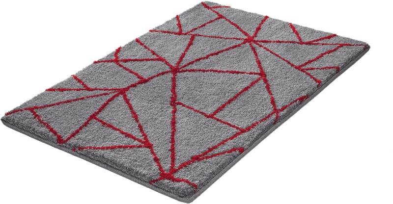 Kleine Wolke Badematte ""Bondi"" Höhe 20 mm rutschhemmend beschichtet fußbodenheizungsgeeignet Badteppich, modernes Design von Kleine Wolke