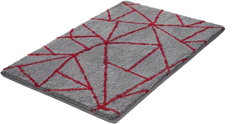 Kleine Wolke Badematte ""Bondi"" Höhe 20 mm rutschhemmend beschichtet fußbodenheizungsgeeignet Badteppich, modernes Design von Kleine Wolke