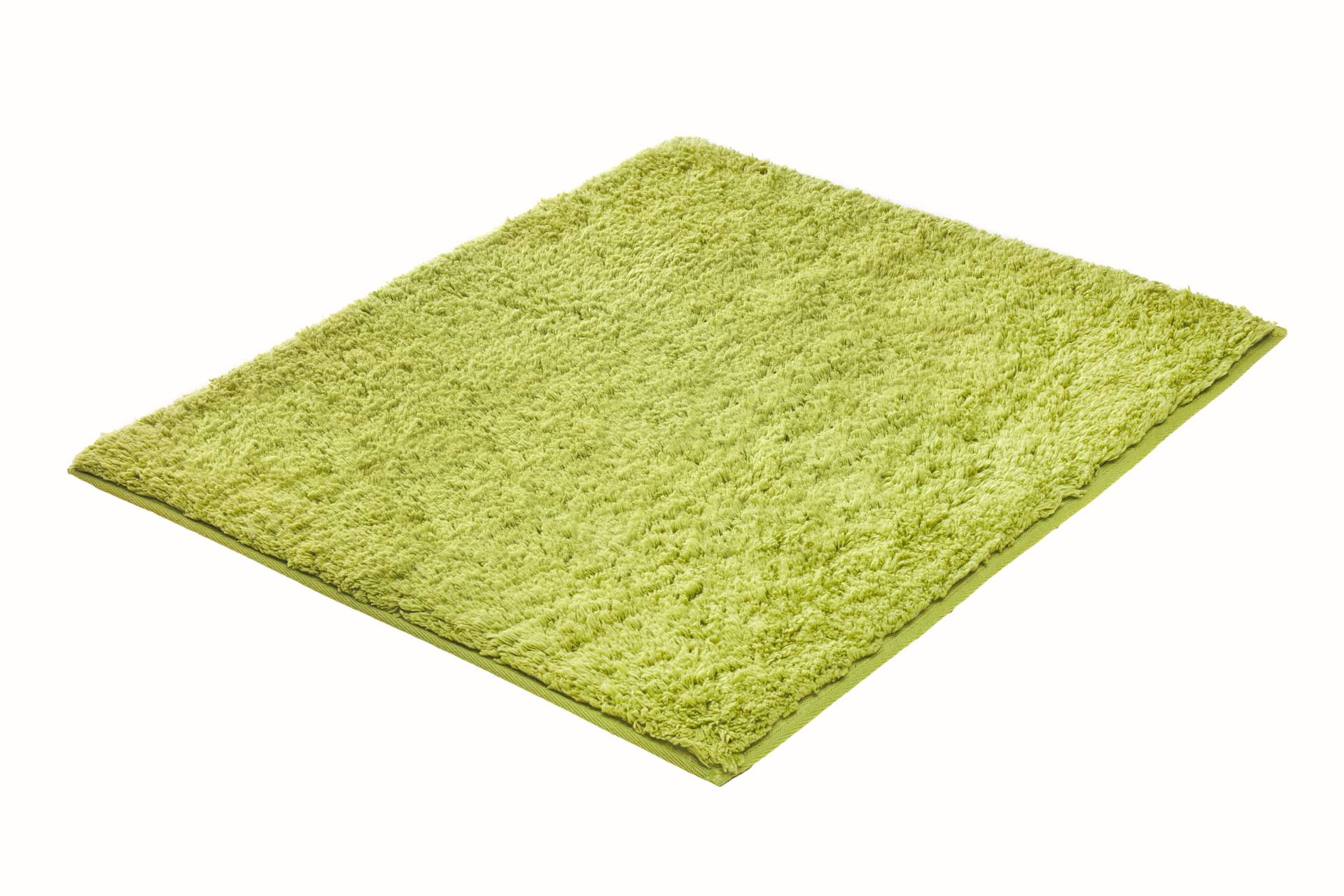 Kleine Wolke Badematte ""Chrissy"" Höhe 12 mm beidseitig nutzbar  fußbodenheizungsgeeignet Badteppich, Uni Farben, beidseitig nutzbar, reine Baumwolle von Kleine Wolke