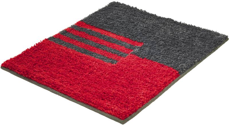 Kleine Wolke Badematte ""Dynamic"" Höhe 20 mm rutschhemmend beschichtet fußbodenheizungsgeeignet Badteppich, modernes Design von Kleine Wolke