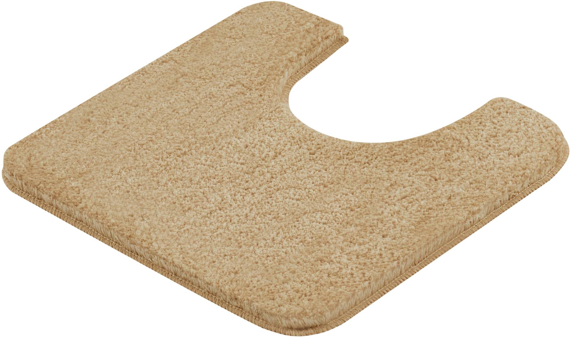 Kleine Wolke Badematte "Meadow", rutschhemmend beschichtet, fußbodenheizungsgeeignet, Badteppich, Uni Farben von Kleine Wolke