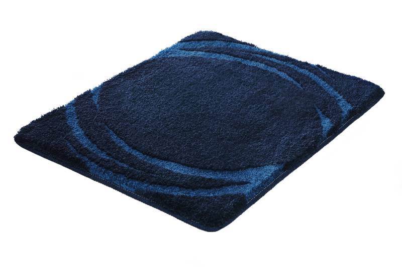 Kleine Wolke Badematte ""Mystic"" Höhe 25 mm rutschhemmend beschichtet fußbodenheizungsgeeignet Badteppich, modernes Design, Hoch-Tief Effekt, rechteckig & rund von Kleine Wolke