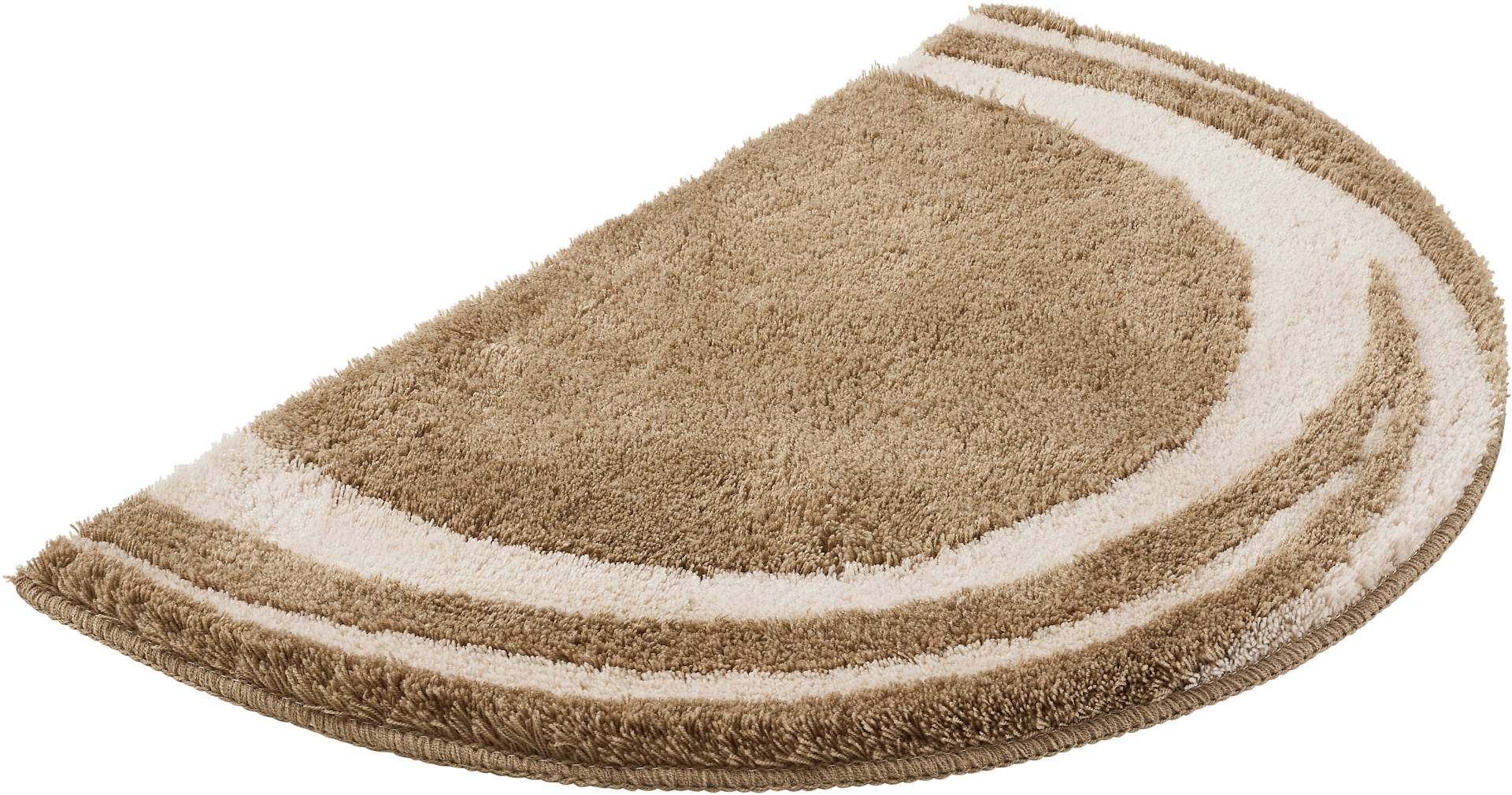 Kleine Wolke Badematte ""Mystic"" Höhe 25 mm rutschhemmend beschichtet fußbodenheizungsgeeignet Badteppich, modernes Design, Hoch-Tief Effekt, rechteckig & rund von Kleine Wolke