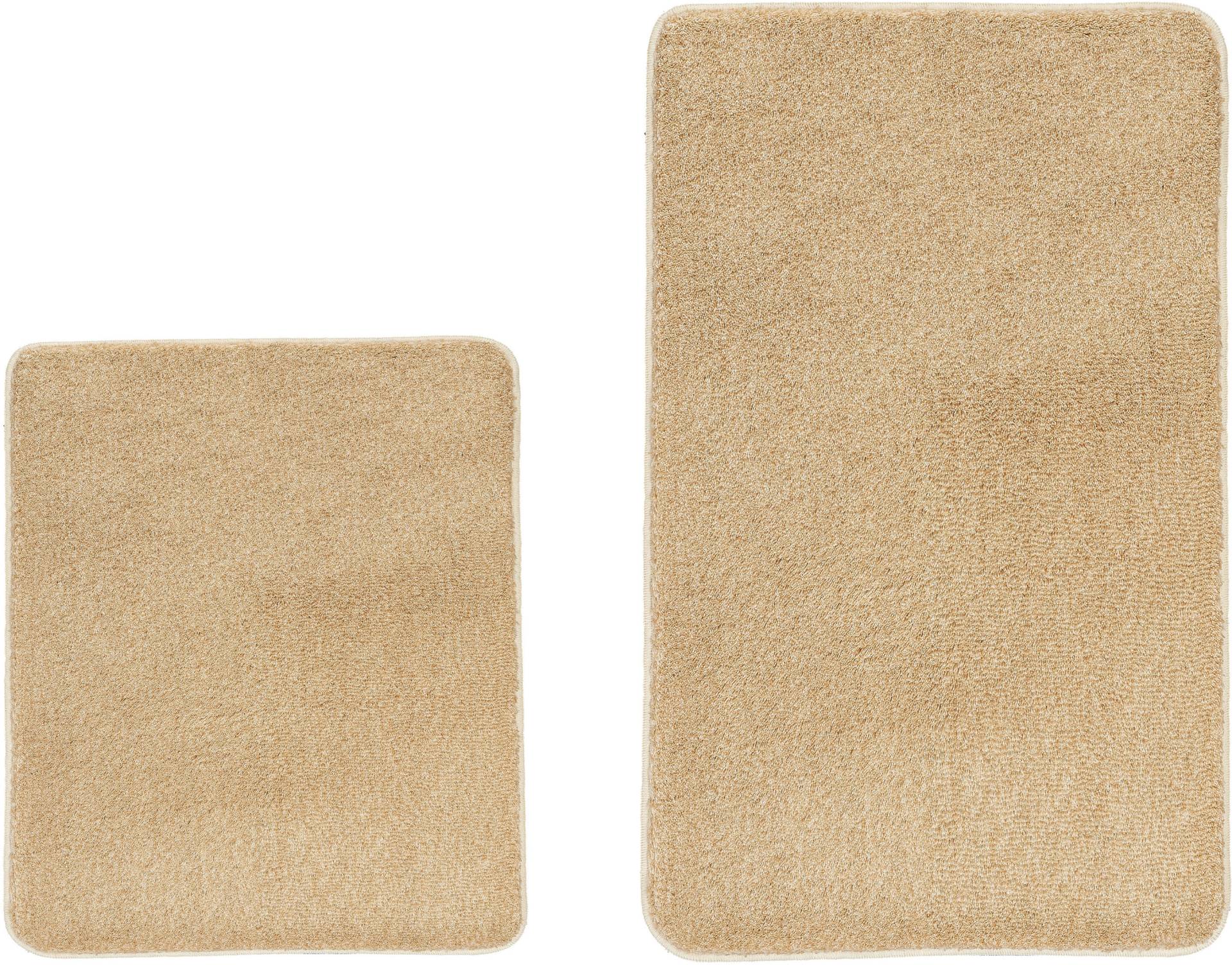 Kleine Wolke Badematte "RELAX" Höhe 30 mm rutschhemmend beschichtet fußbodenheizungsgeeignet Badteppich, Uni Farben, rechteckig, rund & als Set erhältlich von Kleine Wolke