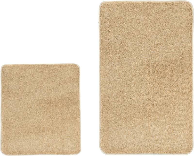 Kleine Wolke Badematte "RELAX" Höhe 30 mm rutschhemmend beschichtet fußbodenheizungsgeeignet Badteppich, Uni Farben, rechteckig, rund & als Set erhältlich von Kleine Wolke