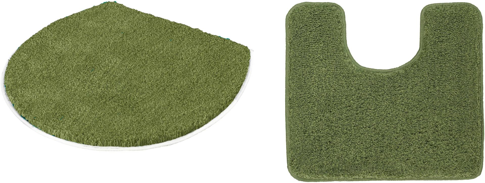 Kleine Wolke Badematte "RELAX" Höhe 30 mm rutschhemmend beschichtet fußbodenheizungsgeeignet Badteppich, Uni Farben, rechteckig, rund & als Set erhältlich von Kleine Wolke