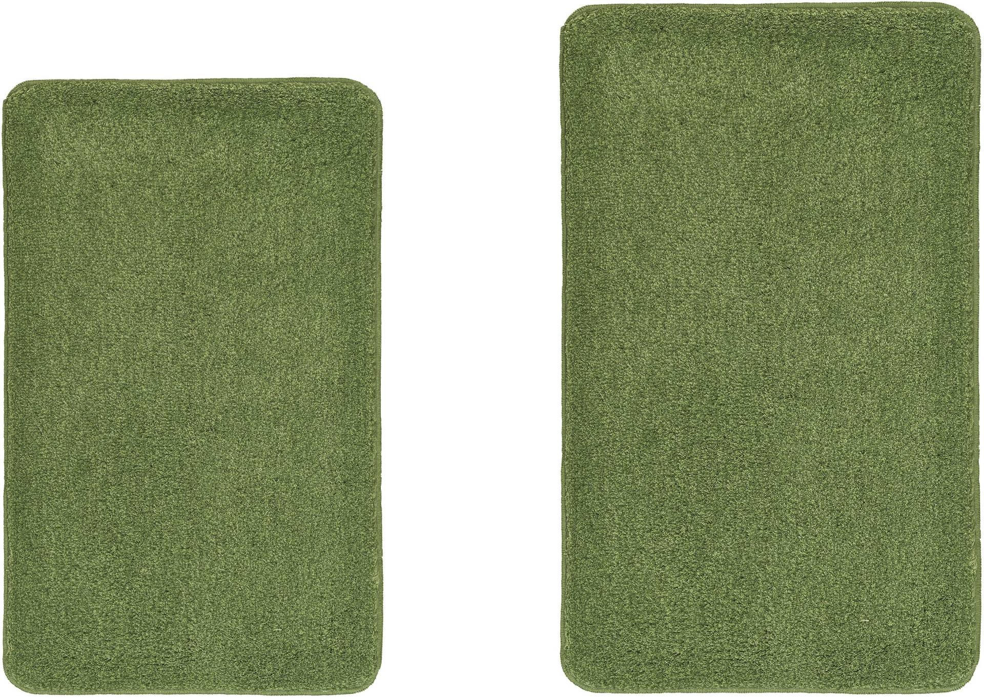 Kleine Wolke Badematte "RELAX" Höhe 30 mm rutschhemmend beschichtet fußbodenheizungsgeeignet Badteppich, Uni Farben, rechteckig, rund & als Set erhältlich von Kleine Wolke