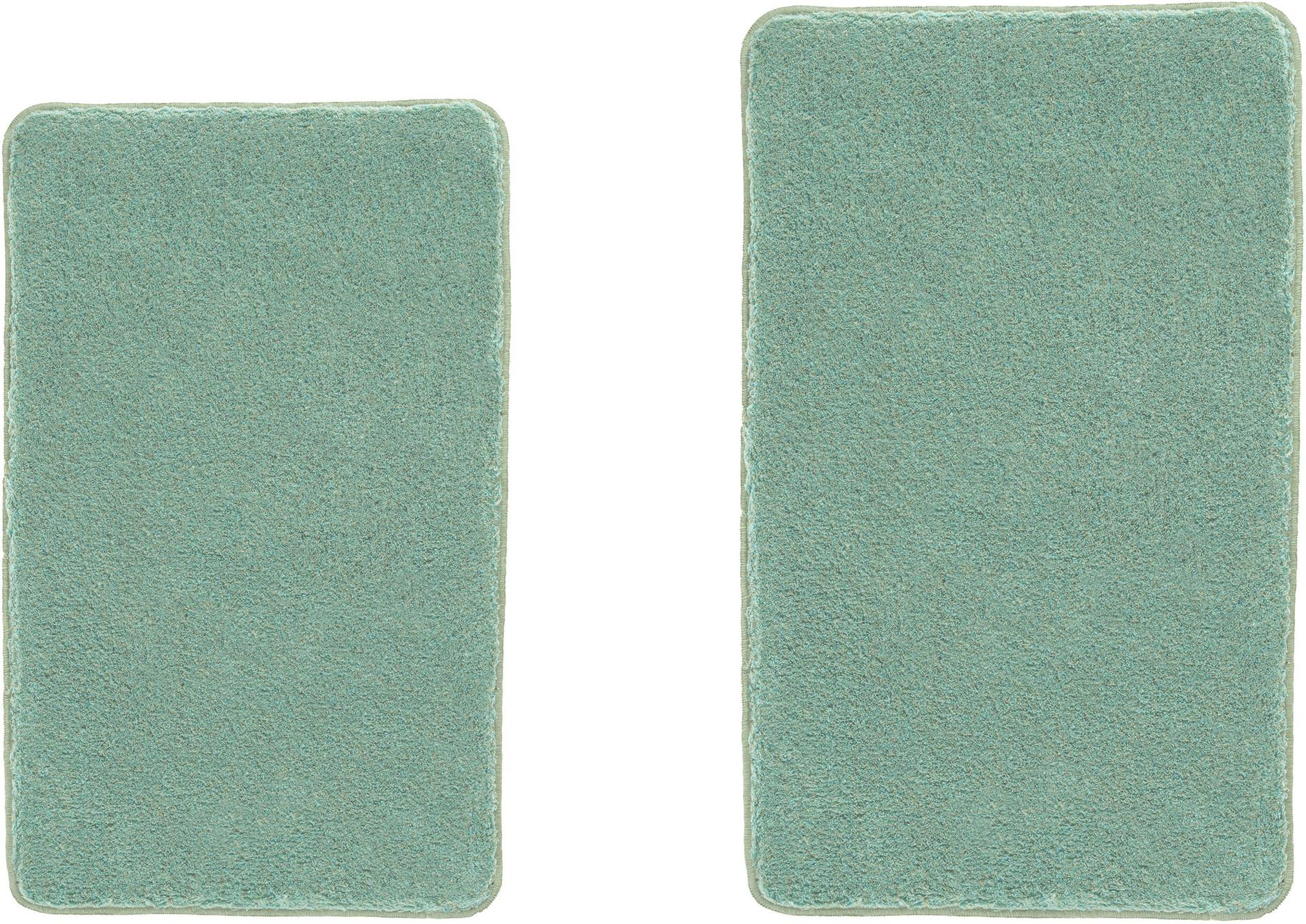 Kleine Wolke Badematte "RELAX" Höhe 30 mm rutschhemmend beschichtet fußbodenheizungsgeeignet Badteppich, Uni Farben, rechteckig, rund & als Set erhältlich von Kleine Wolke