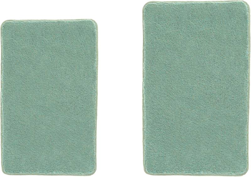 Kleine Wolke Badematte "RELAX" Höhe 30 mm rutschhemmend beschichtet fußbodenheizungsgeeignet Badteppich, Uni Farben, rechteckig, rund & als Set erhältlich von Kleine Wolke