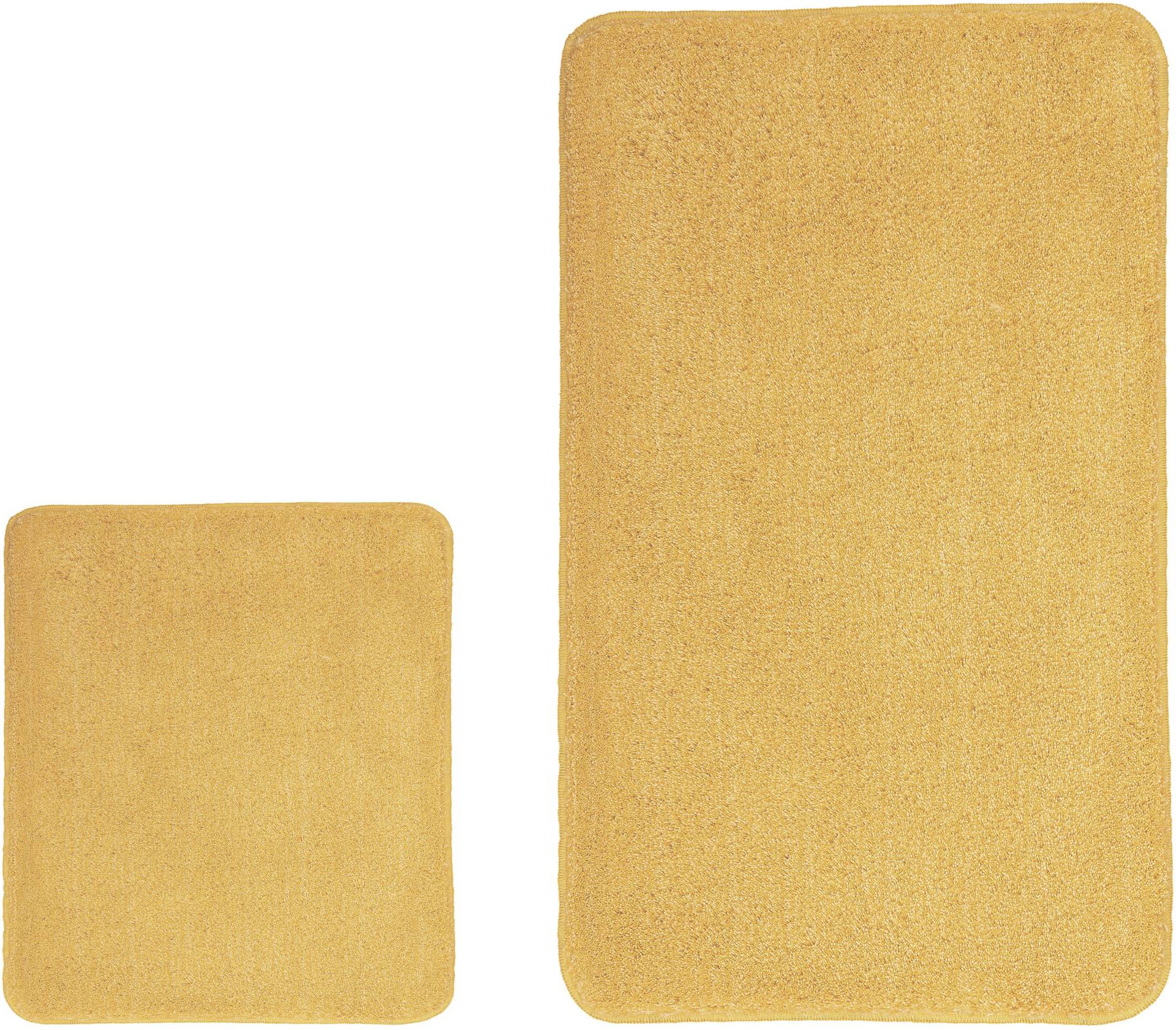 Kleine Wolke Badematte "RELAX" Höhe 30 mm rutschhemmend beschichtet fußbodenheizungsgeeignet Badteppich, Uni Farben, rechteckig, rund & als Set erhältlich von Kleine Wolke