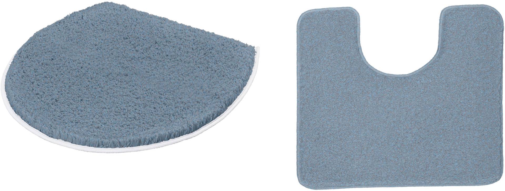 Kleine Wolke Badematte "RELAX" Höhe 30 mm rutschhemmend beschichtet fußbodenheizungsgeeignet Badteppich, Uni Farben, rechteckig, rund & als Set erhältlich von Kleine Wolke