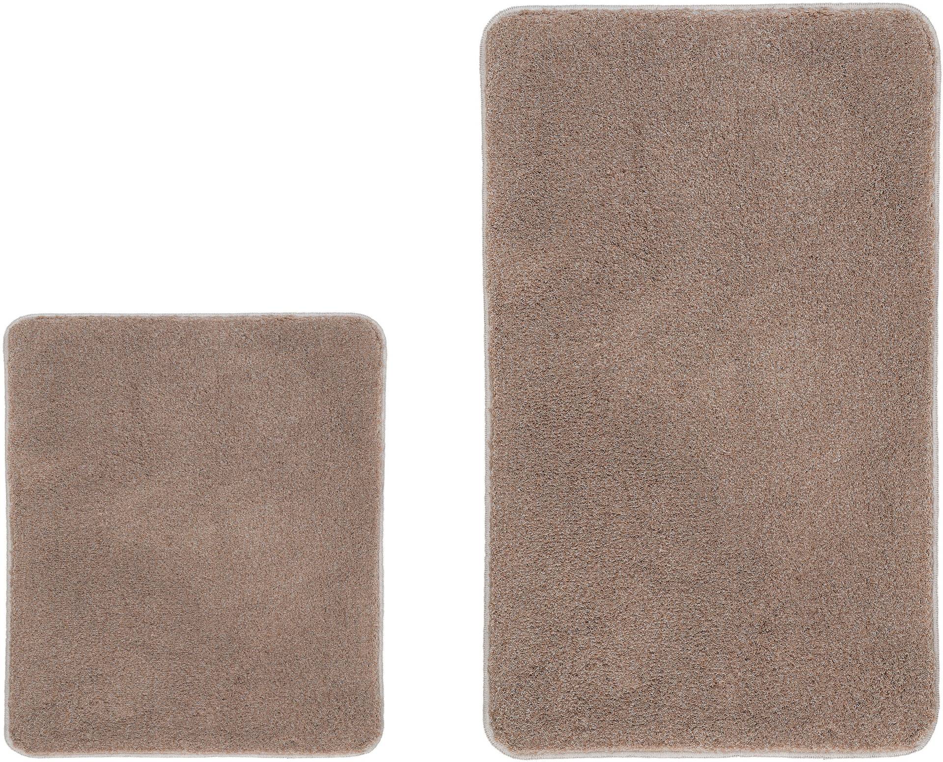 Kleine Wolke Badematte "RELAX" Höhe 30 mm rutschhemmend beschichtet fußbodenheizungsgeeignet Badteppich, Uni Farben, rechteckig, rund & als Set erhältlich von Kleine Wolke