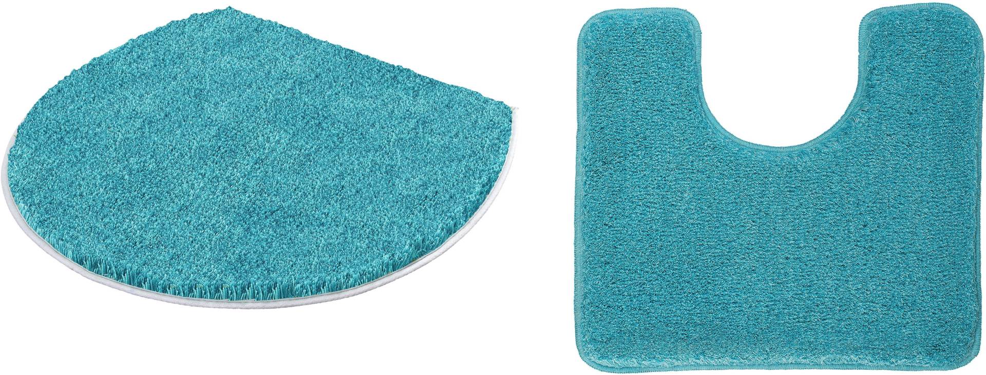 Kleine Wolke Badematte "RELAX" Höhe 30 mm rutschhemmend beschichtet fußbodenheizungsgeeignet Badteppich, Uni Farben, rechteckig, rund & als Set erhältlich von Kleine Wolke