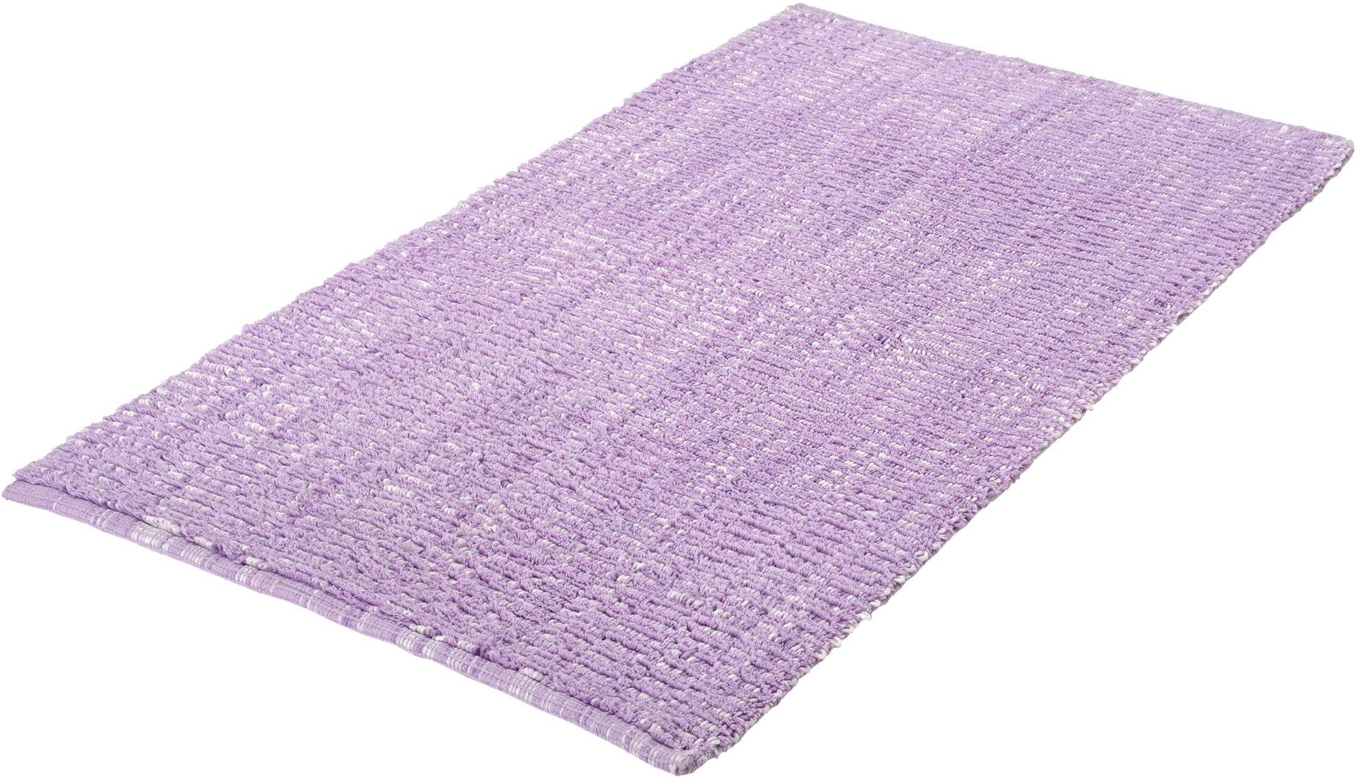 Kleine Wolke Badematte "Sway", rutschhemmend beschichtet, fußbodenheizungsgeeignet, Badteppich, Uni Farben mit Melange Effekt von Kleine Wolke