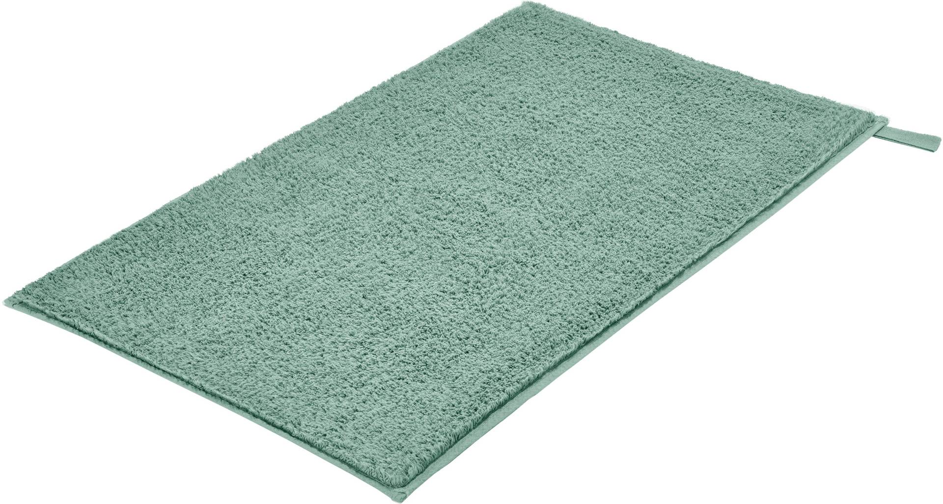Kleine Wolke Badematte "Vita", rutschhemmend beschichtet, fußbodenheizungsgeeignet, Badteppich, Uni Farben, mit Schlaufe von Kleine Wolke