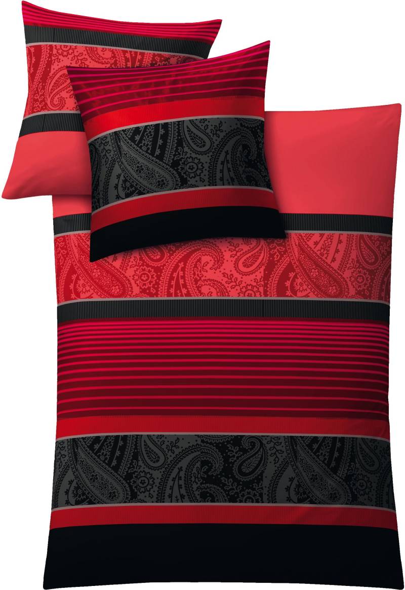 Kleine Wolke Bettwäsche "Cambridge in Gr. 135x200 oder 155x220 cm" 2 Stk. tlg. gestreifte Bettwäsche aus Baumwolle, Bettwäsche mit Paisley-Design Kleine Wolke Bettwäsche "Cambridge in Gr. 135x200 oder 155x220 cm" 2 Stk. tlg. gestreifte Bettwäsche aus Baumwolle, Bettwäsche mit Paisley-Design von Kleine Wolke