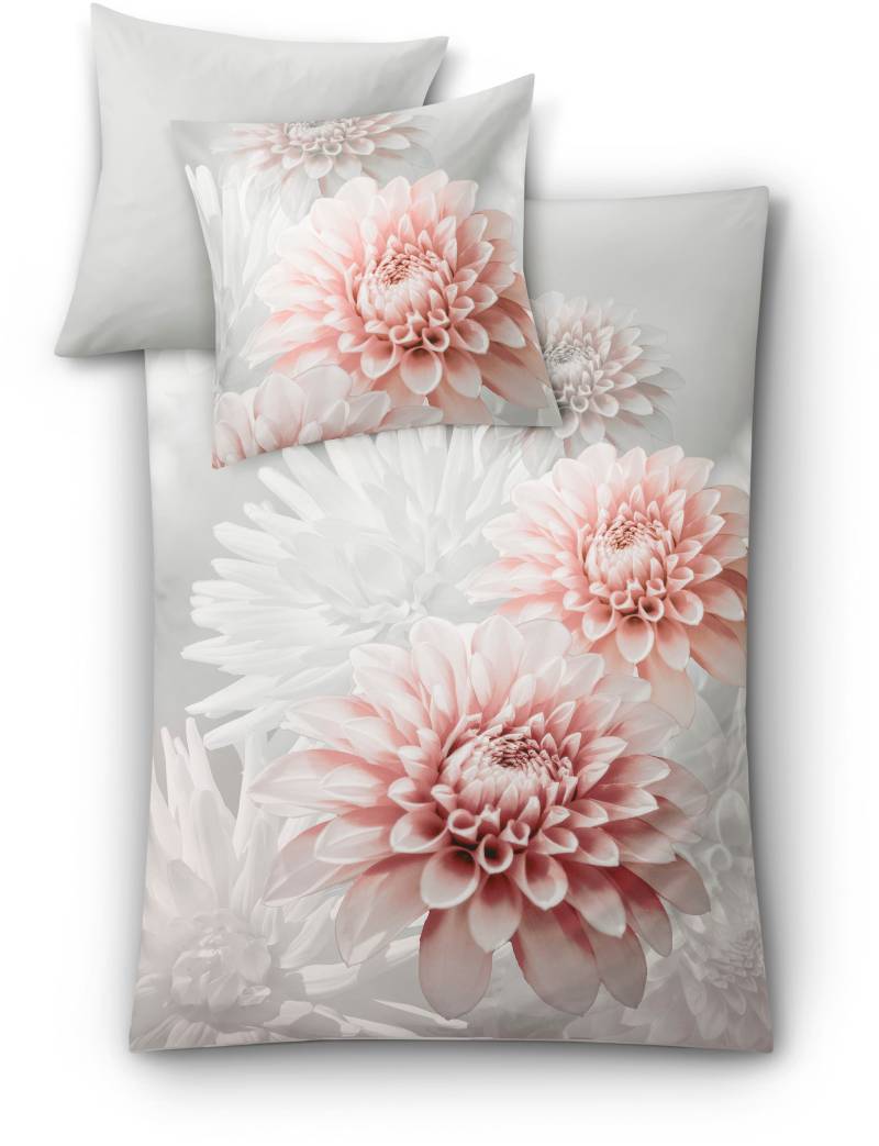 Kleine Wolke Bettwäsche "Dalie" 2 Stk. tlg. mit floralem Dessin Kleine Wolke Bettwäsche "Dalie" 2 Stk. tlg. mit floralem Dessin von Kleine Wolke
