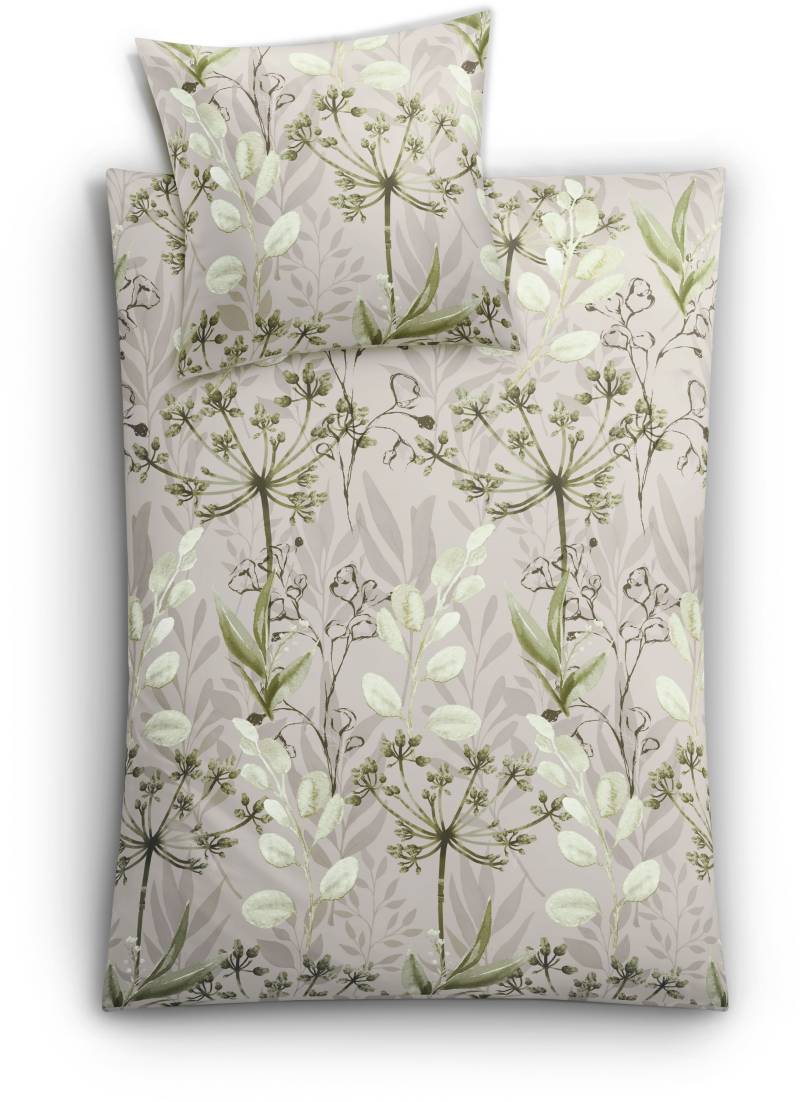 Kleine Wolke Bettwäsche "Lukardis" 2 Stk. tlg. mit Blättern und Gräsern Kleine Wolke Bettwäsche "Lukardis" 2 Stk. tlg. mit Blättern und Gräsern von Kleine Wolke