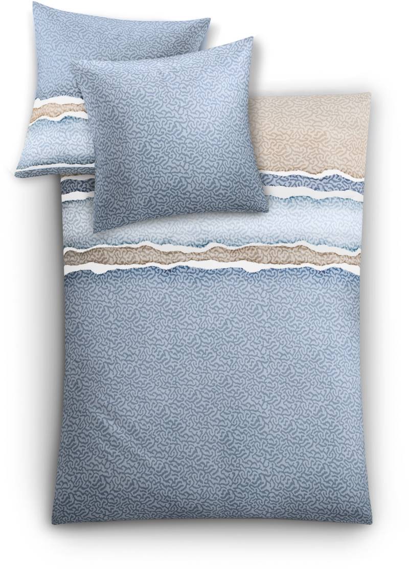 Kleine Wolke Bettwäsche "Marea" 2 Stk. tlg. mit Streifen von Kleine Wolke