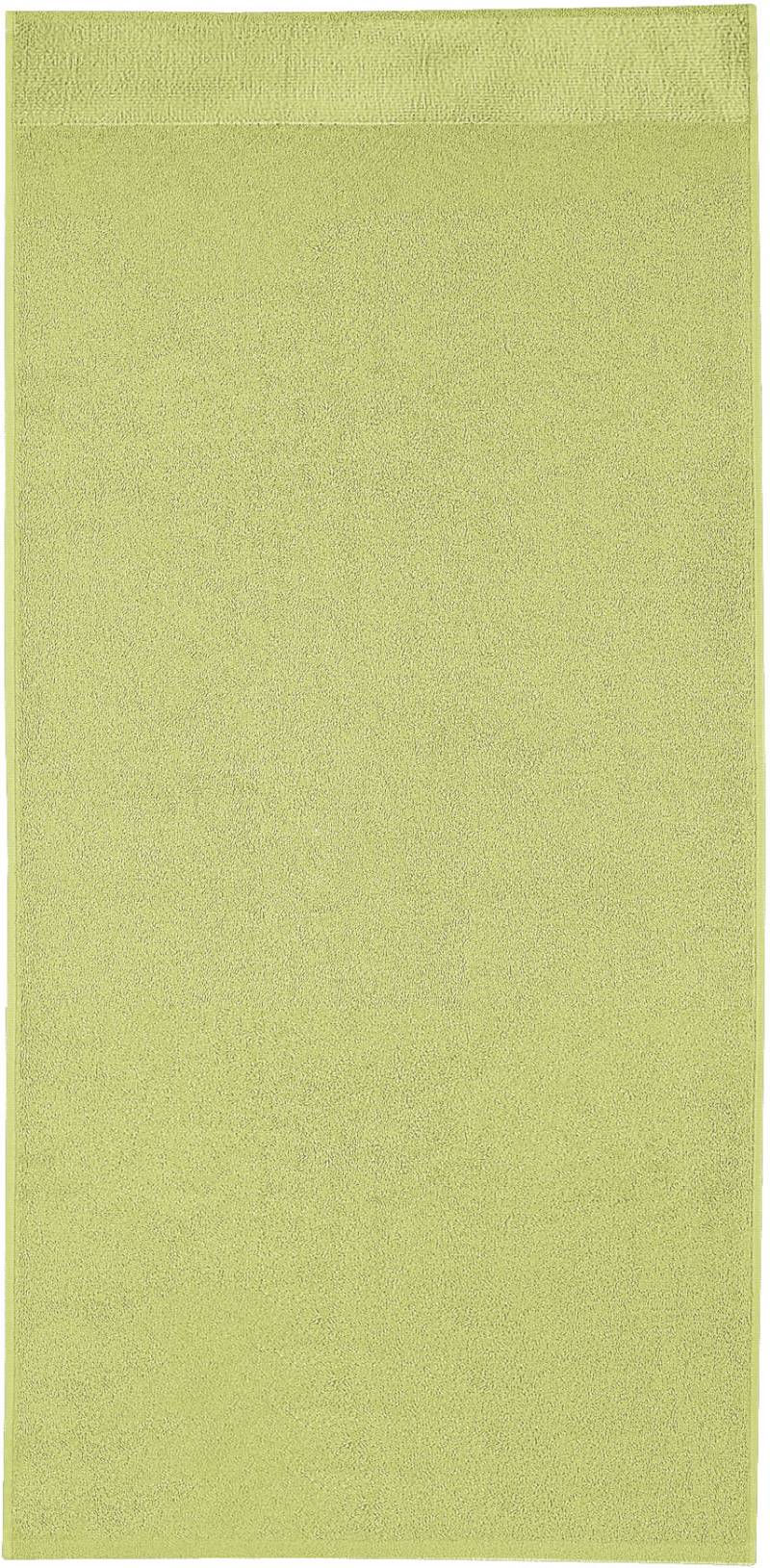 Kleine Wolke Handtuch "Bao, Größe 50/100" Uni Farben, Bordüre an der Oberseite von Kleine Wolke