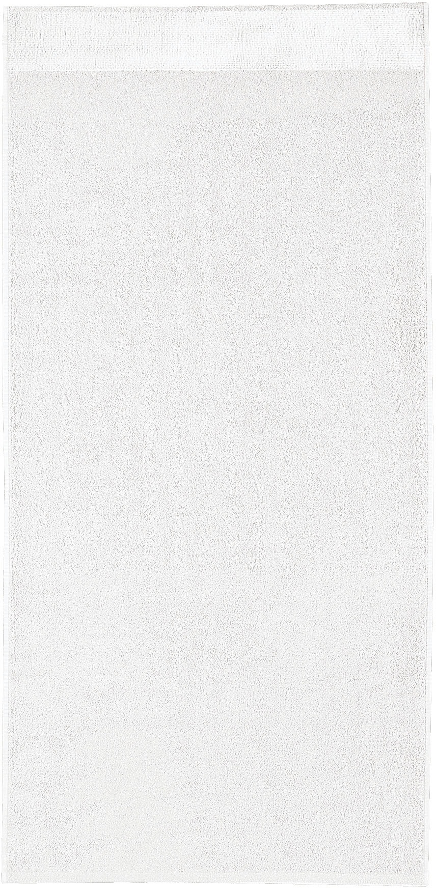 Kleine Wolke Handtuch "Bao, Größe 50/100" Uni Farben, Bordüre an der Oberseite von Kleine Wolke