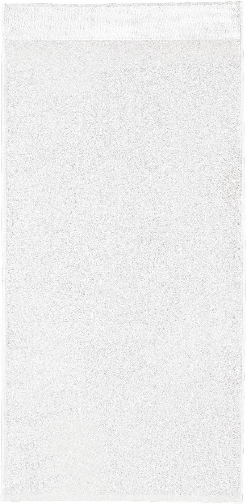 Kleine Wolke Handtuch "Bao, Größe 50/100" Uni Farben, Bordüre an der Oberseite von Kleine Wolke