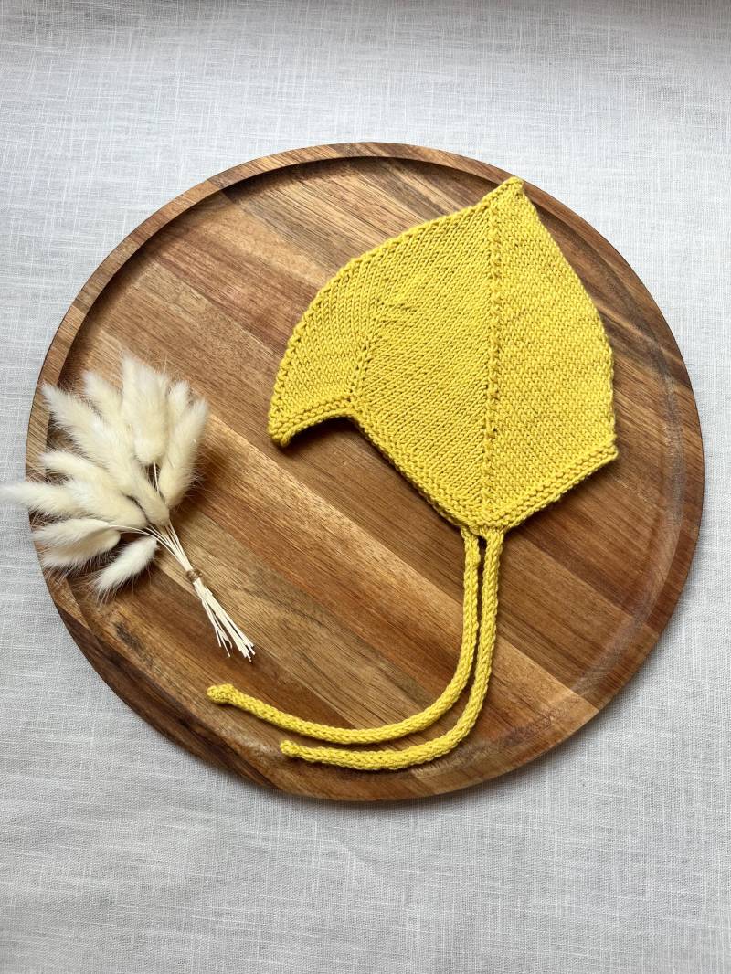 Teufelsmütze Aus 100 % Baby Merino Wolle Babymütze, Zwergenmütze, Erstlingsmütze, Geschenk Zur Geburt von KleineElbmaschen