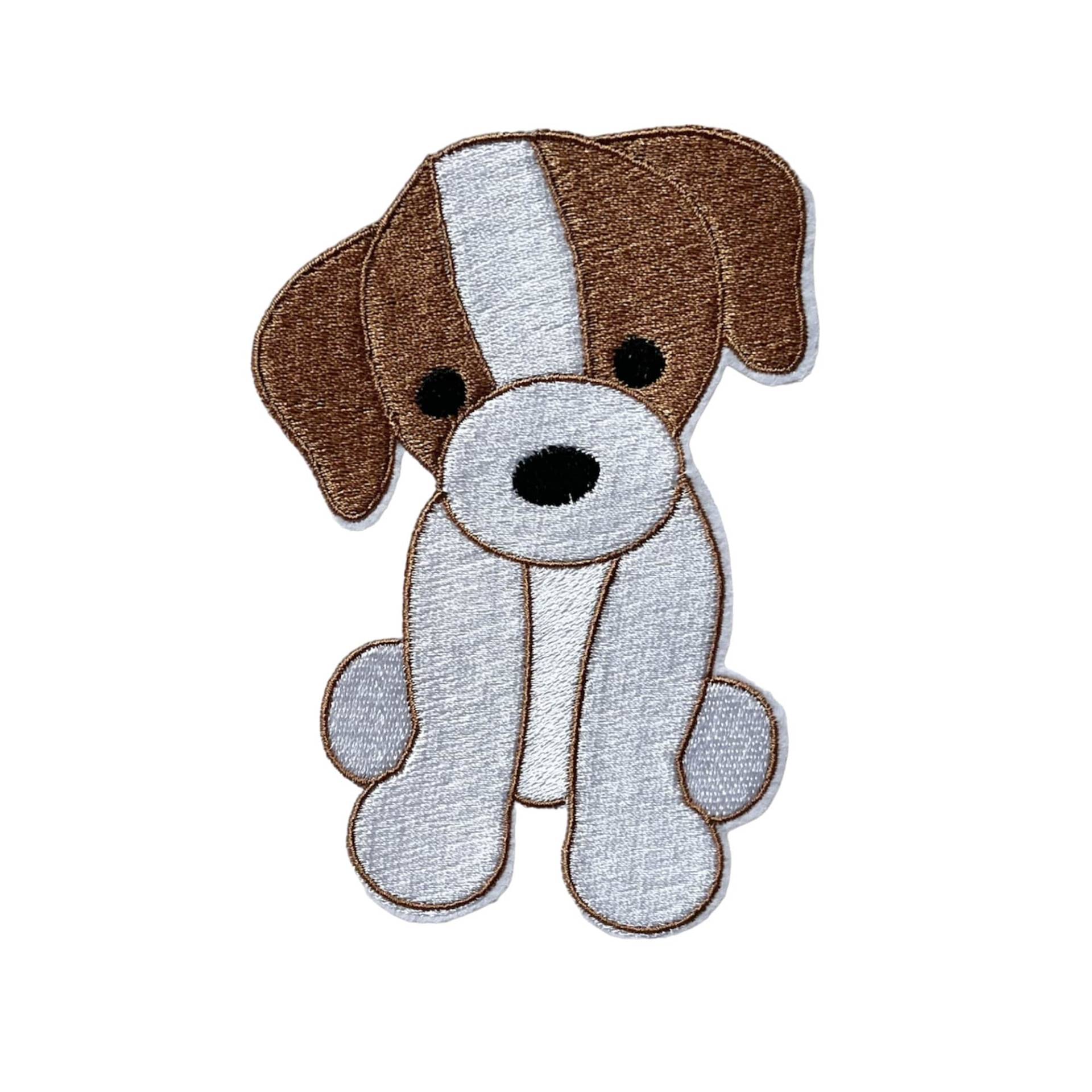 Aufnäher/ Applikation "Hund" - Stickerei Auf Filz von KleineKinderstube