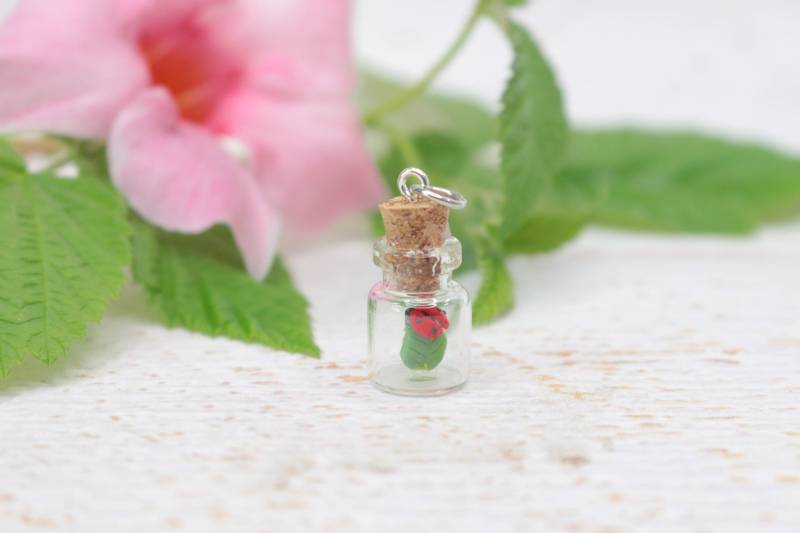 Marienkäfer Anhänger, Miniatur, Insekten Dekoration, Ladybug Schmuck, Modeschmuck Charm Marienkäfer Anhänger, Miniatur, Insekten Dekoration, Ladybug Schmuck, Modeschmuck Charm von KleineKnetwelt