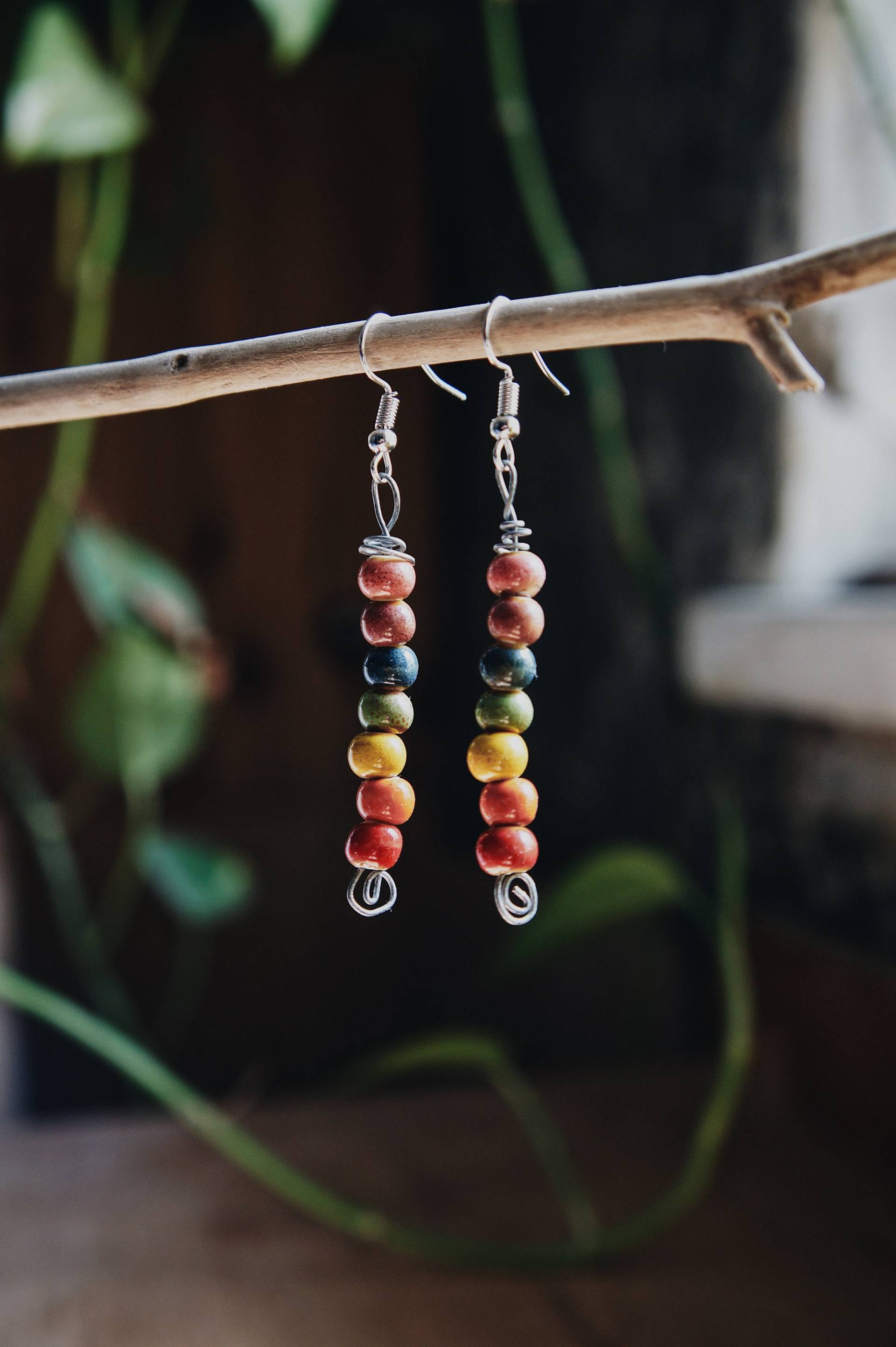 Chakren Ohrringe Boho Hippie Ethno Chakren Ohrringe Boho Hippie Ethno von KleineLichtwerkelei