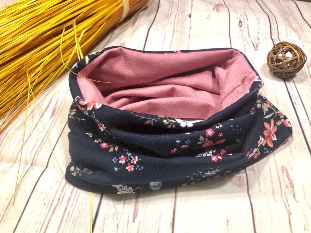 Wendeloop Baby Kinder Damen Ku 44-62, Loop, Schlauchschal Kinder, Halssocke, Bio, Blütentraum Stoffonkel Wendeloop Baby Kinder Damen Ku 44-62, Loop, Schlauchschal Kinder, Halssocke, Bio, Blütentraum Stoffonkel von KleineNaeaehmadame