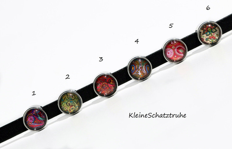 Mix It Schiebeperle Paisley Für Lederarmbänder von KleineSchatztruhe