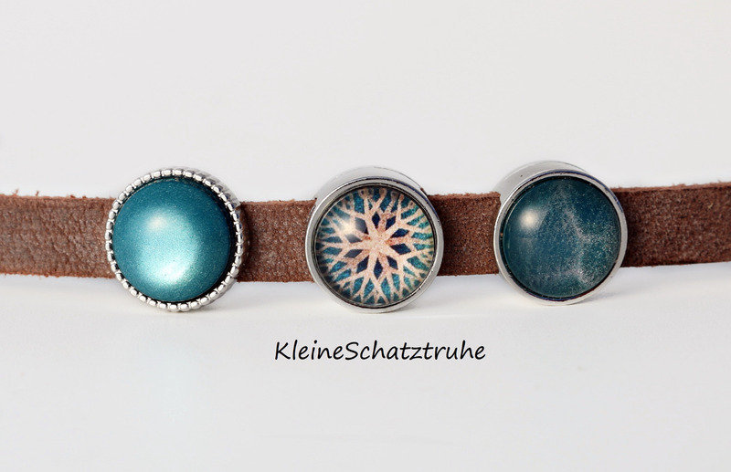 Schiebeperlen-Set Für Lederarmbänder Schiebeperlen-Set Für Lederarmbänder von KleineSchatztruhe
