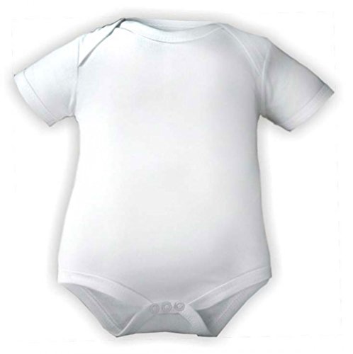 Kleiner Fratz Baby Body 1/4-Arm (Fb. Weiss) (Gr.50) unbedruckt/Öko Tex Standart von Kleiner Fratz