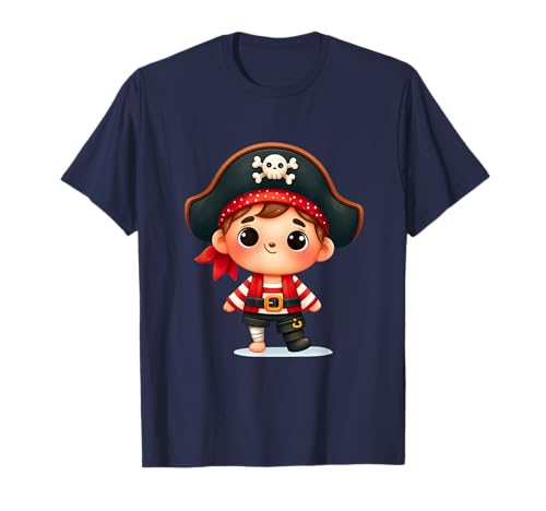 Kleiner Junge Pirat Jungen Comic Cartoon Matrose Seemann T-Shirt Kleiner Junge Pirat Jungen Comic Cartoon Matrose Seemann T-Shirt von Kleiner Junge Pirat Jungen Comic Cartoon Matrose