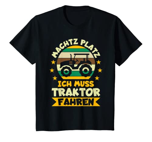 Kinder Ich Muss Traktor Fahren Traktor-Junge T-Shirt Kinder Ich Muss Traktor Fahren Traktor-Junge T-Shirt von Kleiner Traktorfahrer Geschenk