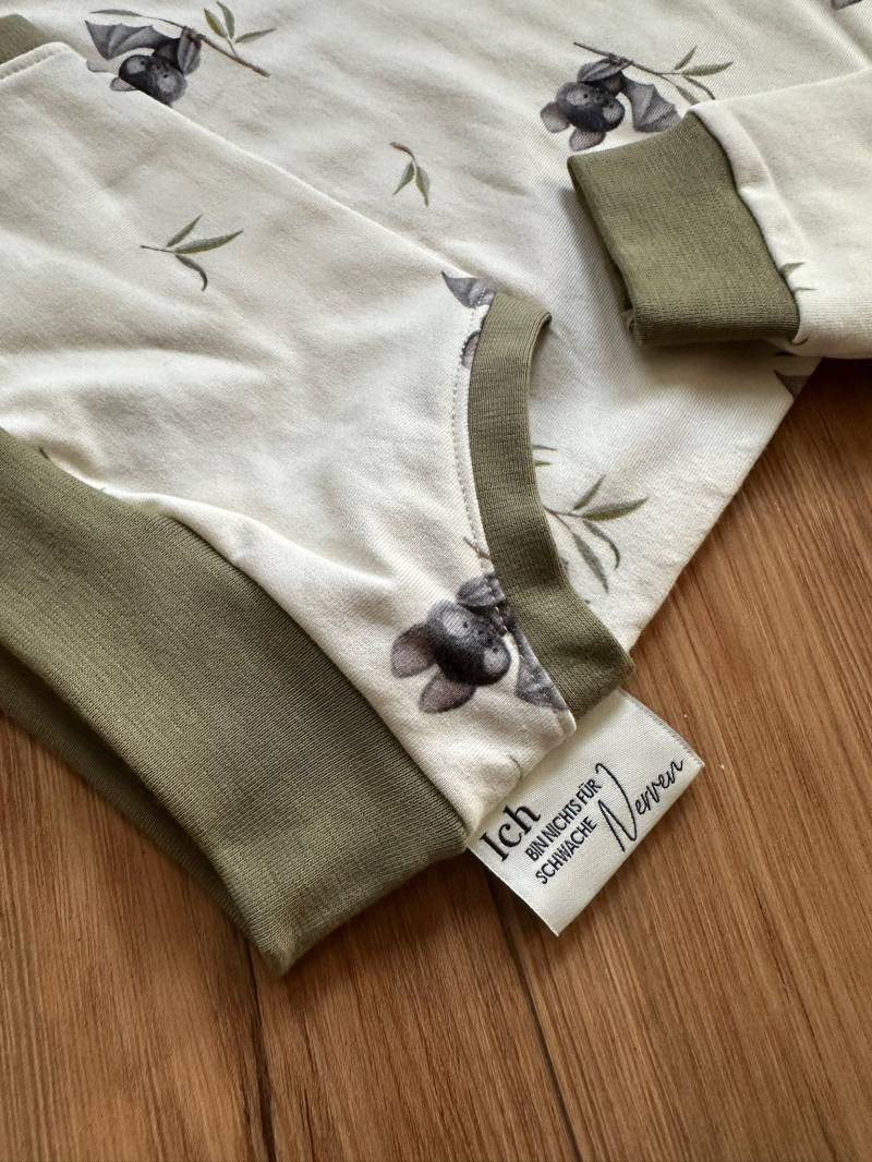 Hoodie Aus French Terry , Biostoffe Für Kinder, Hält Warm Und Ist Trotzdem Atmungsaktiv, Größe 74 von KleinerConni