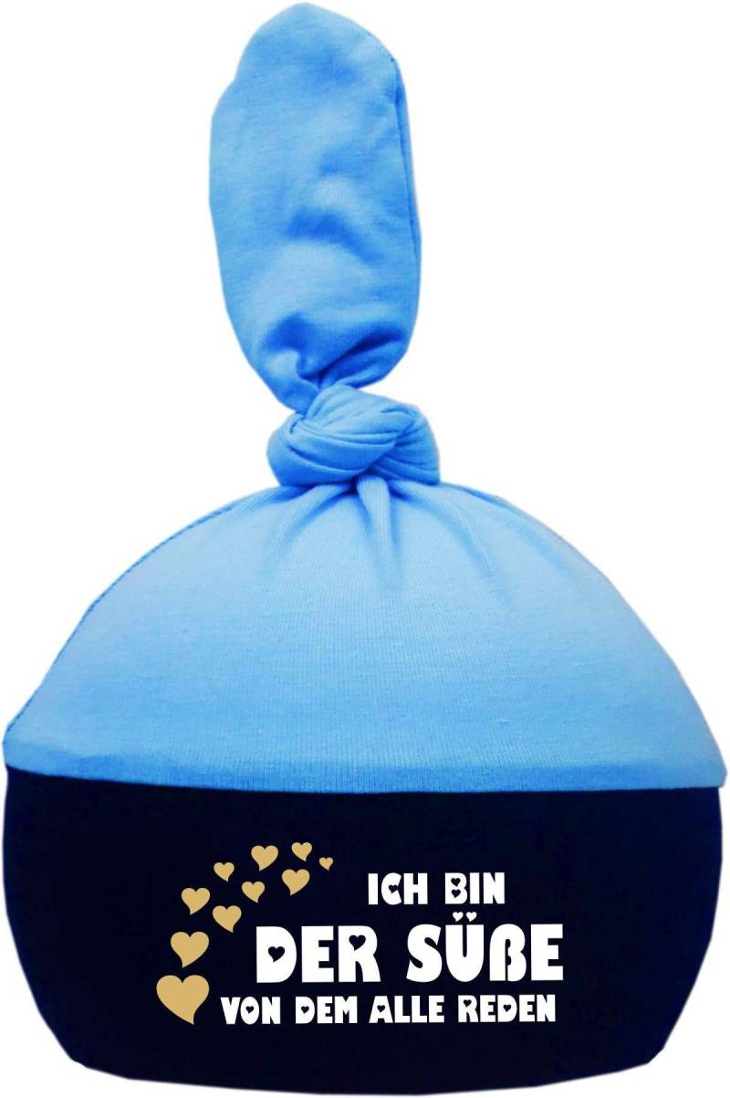 1-Zipfel Babymütze Multicolor Ich Bin Der Süße von KleinerFratzStore