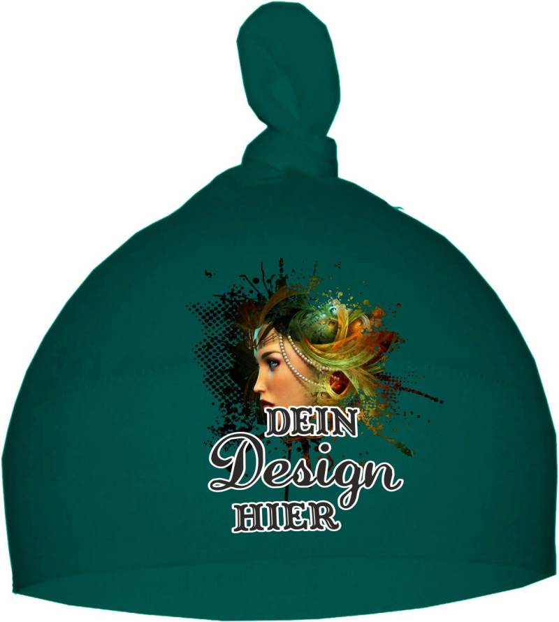 1-Zipfel Mütze Uni Personalisiert Mit Ihrem Wunschtext, Individuell Bedruckt Text, Logo, Foto von KleinerFratzStore