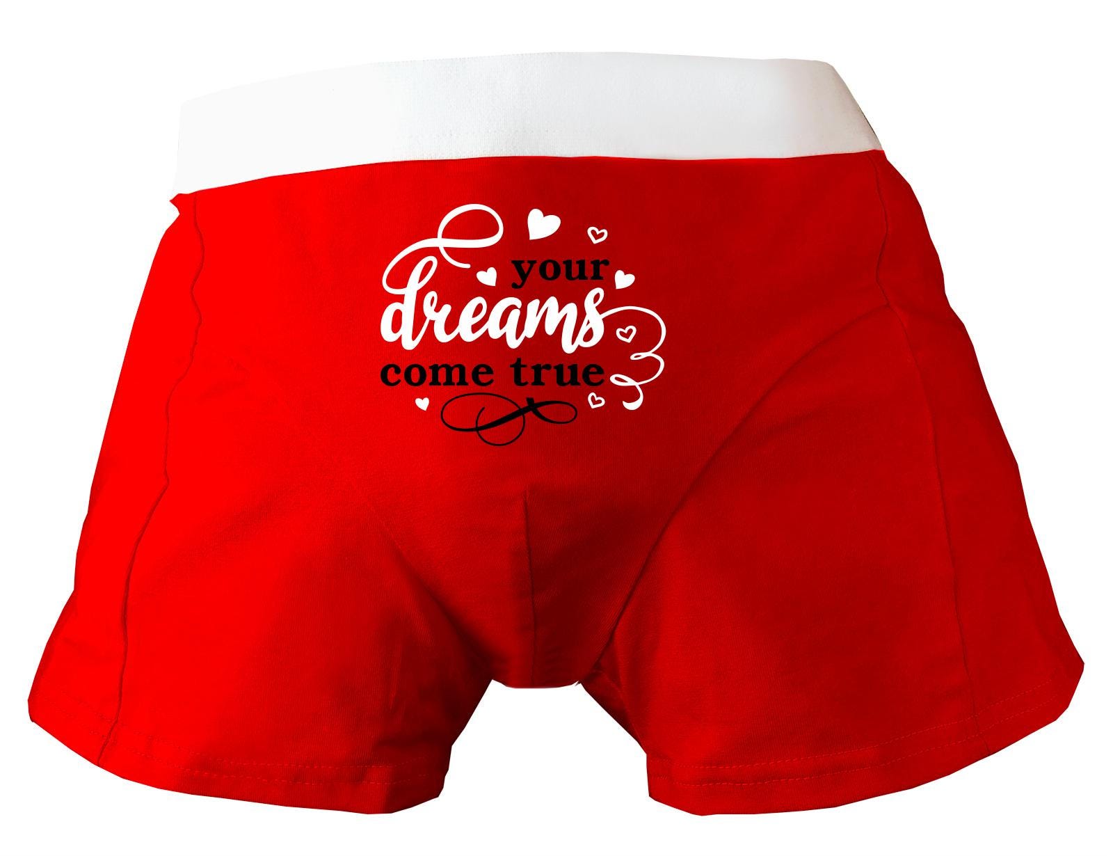 Herren Boxershort Bedruckt Mit Your Dreams Come True von KleinerFratzStore